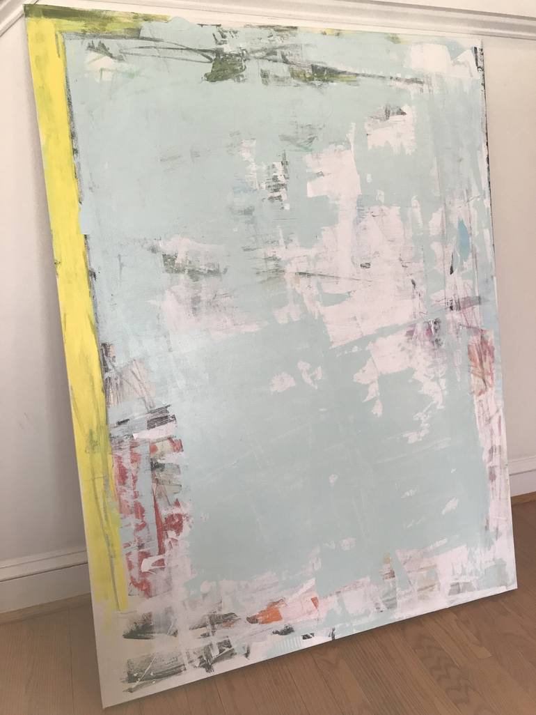 Original Abstract Expressionism Abstract Painting by Sarah Trundle