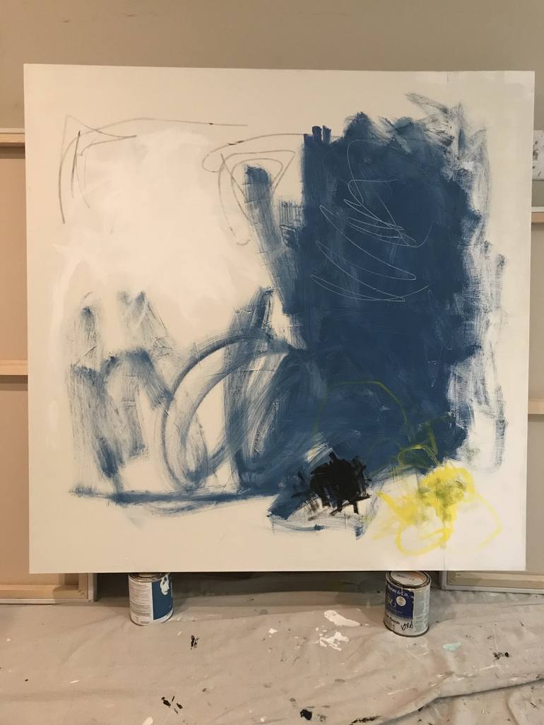 Original Abstract Painting by Sarah Trundle