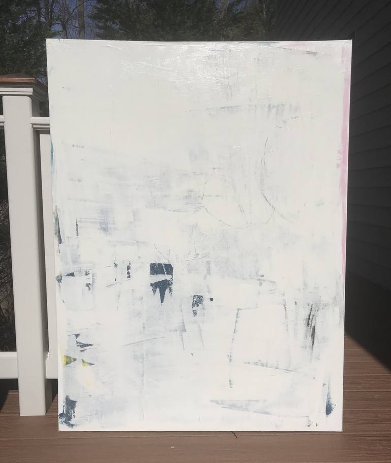 Original Minimalism Abstract Painting by Sarah Trundle