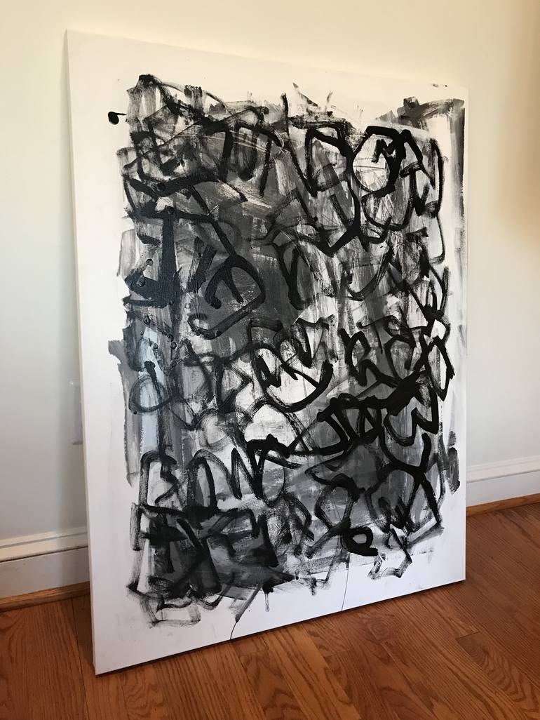 Original Abstract Painting by Sarah Trundle