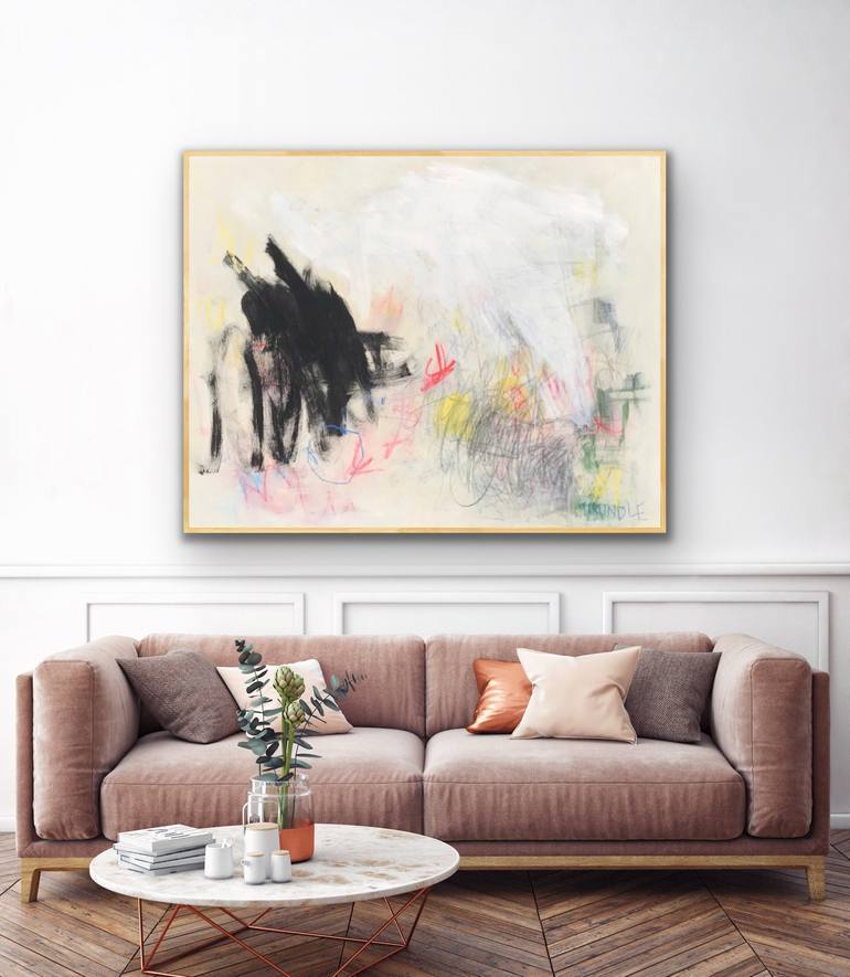 Original Abstract Painting by Sarah Trundle