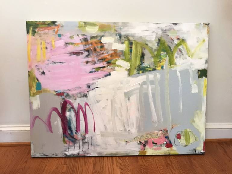 Original Abstract Painting by Sarah Trundle