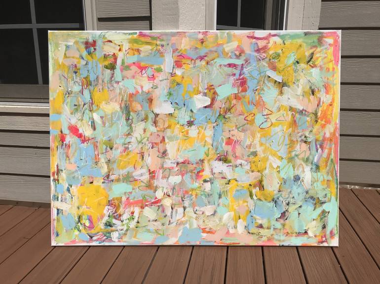 Original Abstract Painting by Sarah Trundle