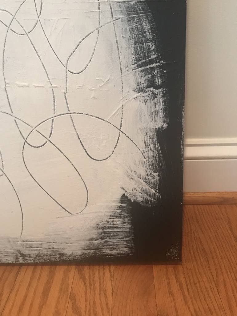 Original Abstract Expressionism Abstract Painting by Sarah Trundle