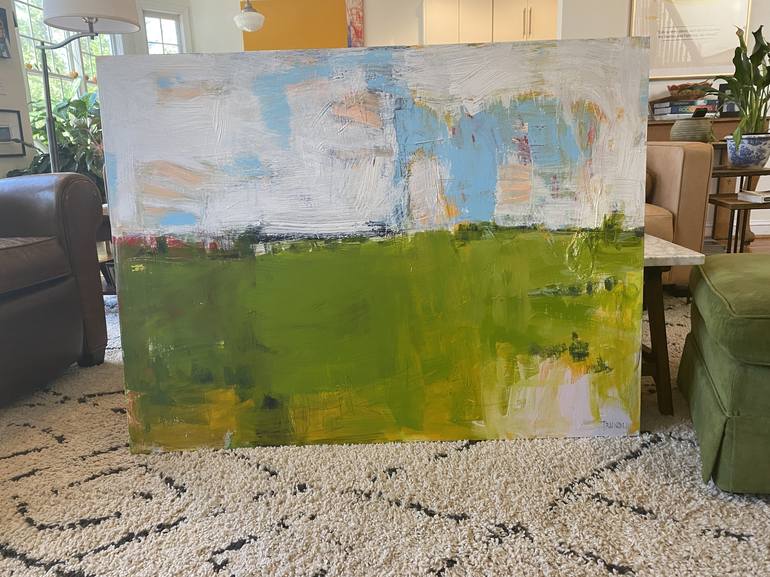 Original Abstract Landscape Painting by Sarah Trundle