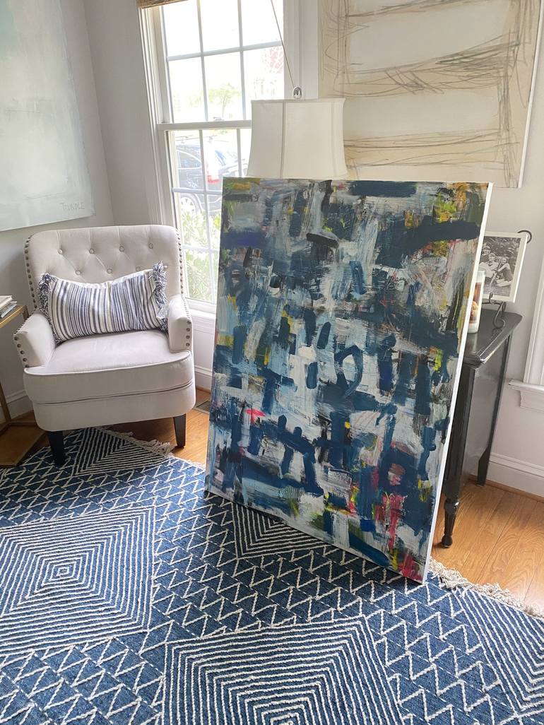 Original Abstract Painting by Sarah Trundle