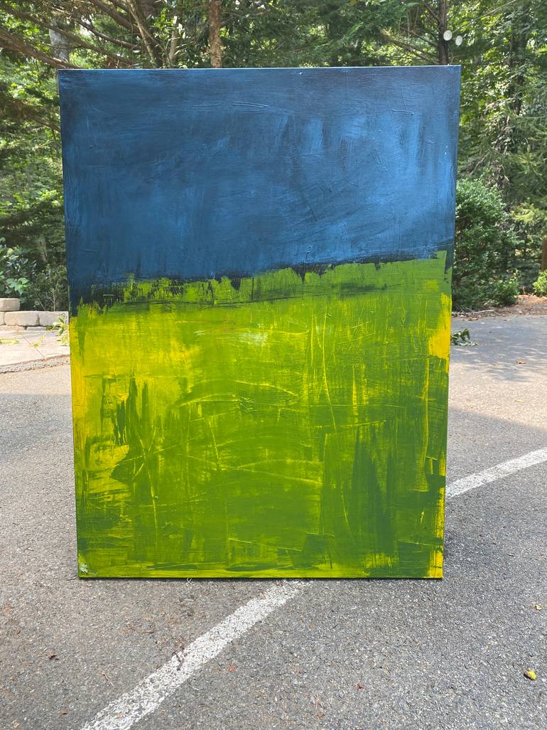 Original Abstract Landscape Painting by Sarah Trundle