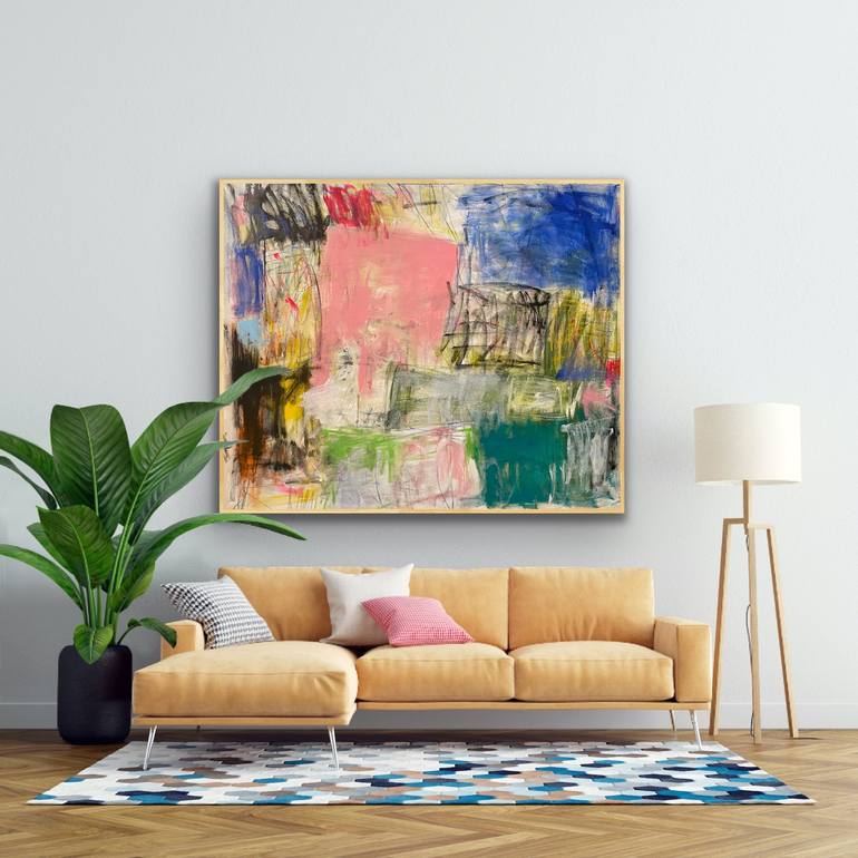 Original Abstract Painting by Sarah Trundle