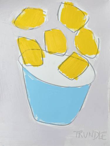 Print of Abstract Food Paintings by Sarah Trundle
