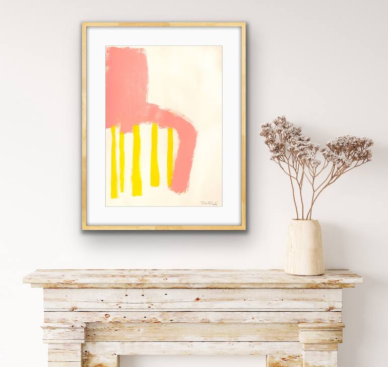 Original Abstract Expressionism Abstract Painting by Sarah Trundle