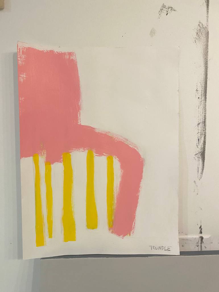 Original Abstract Expressionism Abstract Painting by Sarah Trundle