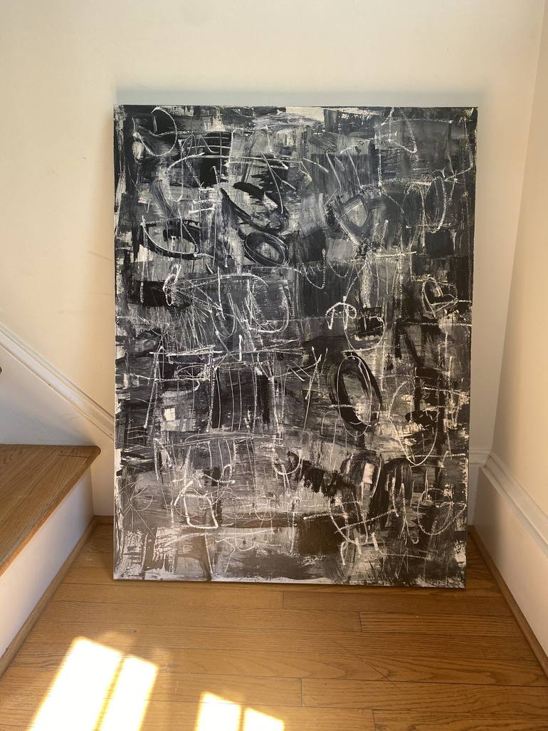 Original Abstract Painting by Sarah Trundle