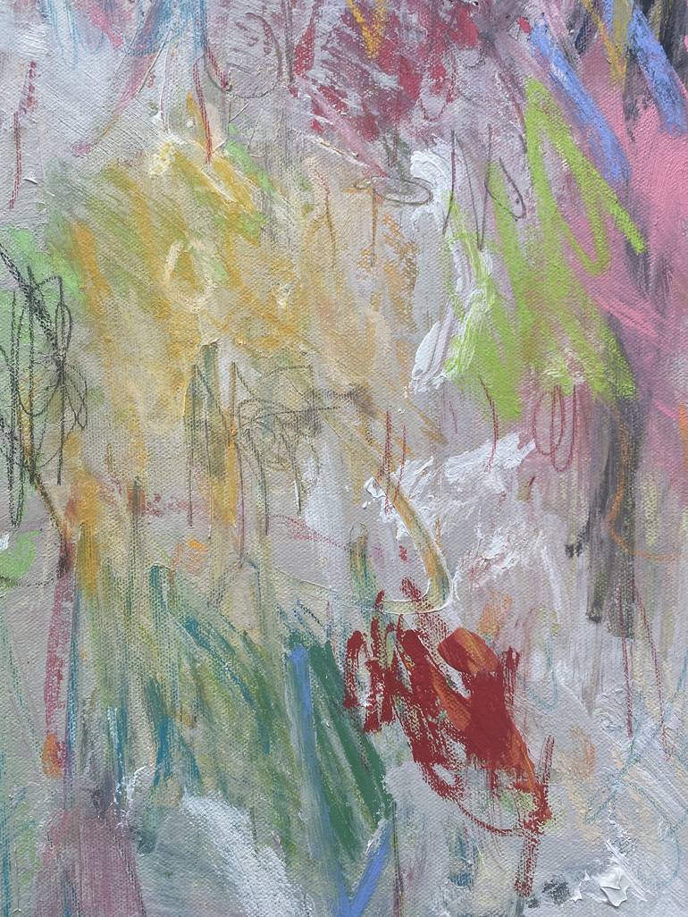 Original Abstract Expressionism Abstract Painting by Sarah Trundle