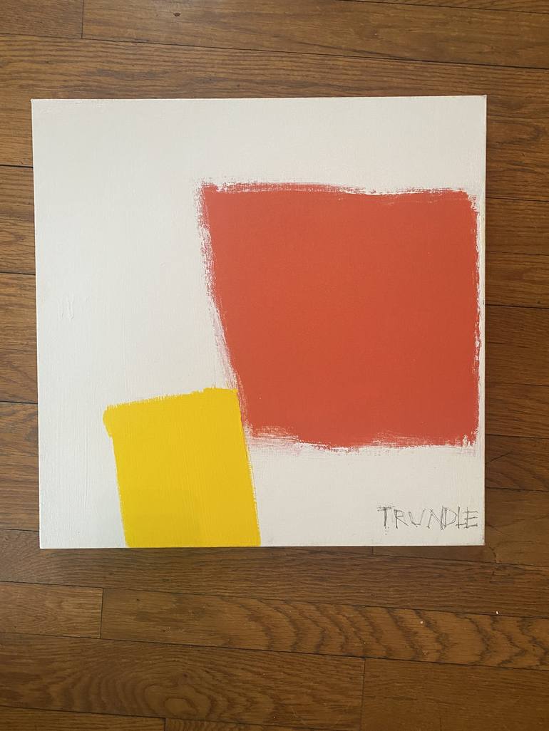 Original Minimalism Abstract Painting by Sarah Trundle