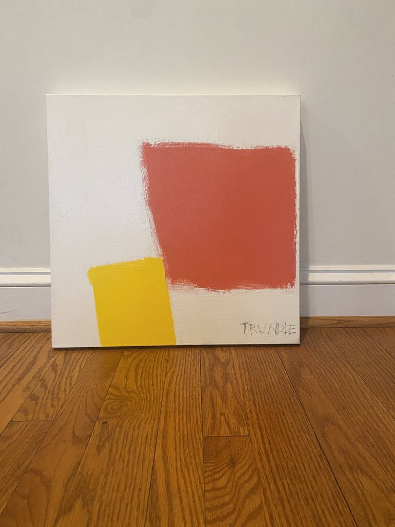 Original Minimalism Abstract Painting by Sarah Trundle