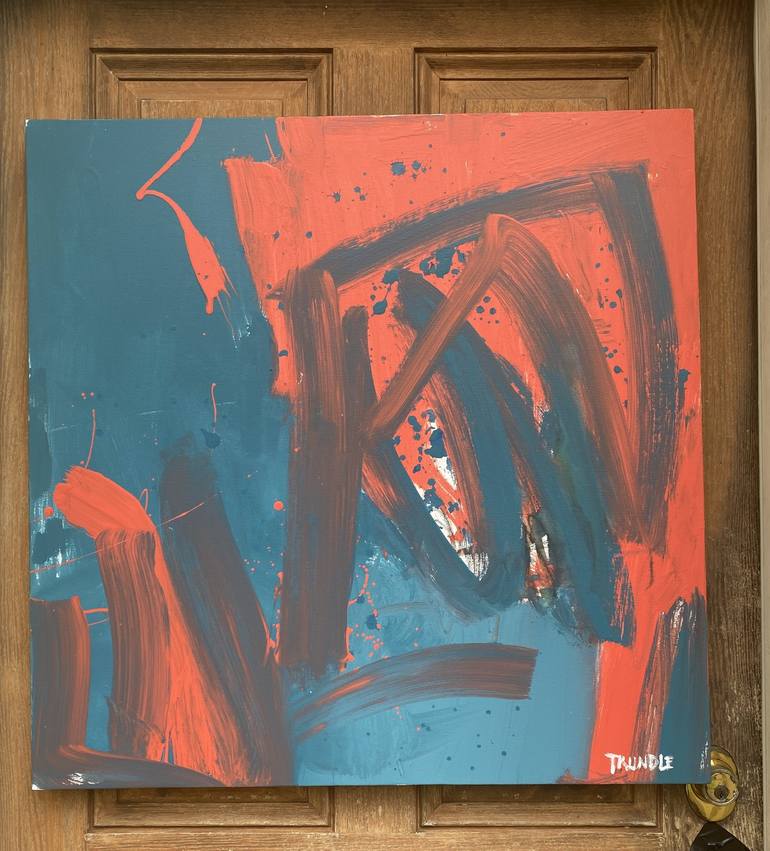 Original Abstract Painting by Sarah Trundle