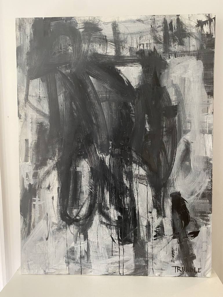 Original Abstract Painting by Sarah Trundle