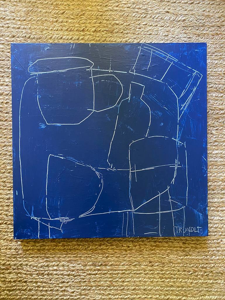 Original Abstract Expressionism Abstract Painting by Sarah Trundle