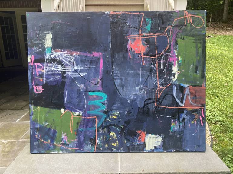 Original Abstract Painting by Sarah Trundle