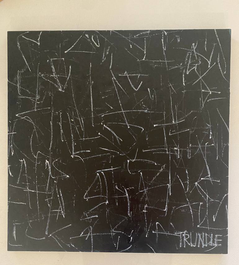 Original Abstract Expressionism Abstract Painting by Sarah Trundle