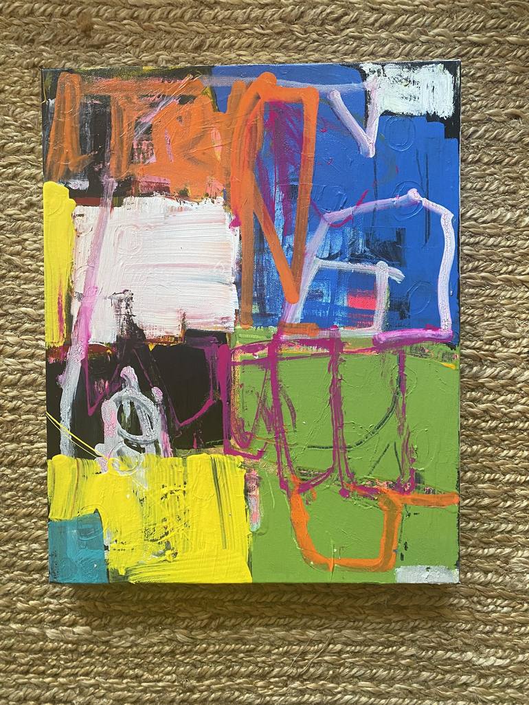 Original Abstract Painting by Sarah Trundle