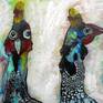 BETWEEN DOTS - turkeys express cohesion, color diversity and love for nature