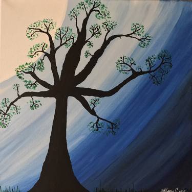 Print of Abstract Tree Paintings by Forest Arts