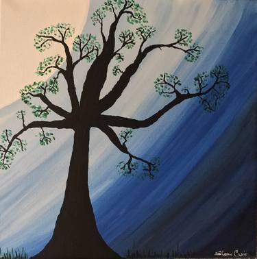 Print of Abstract Tree Paintings by Forest Arts