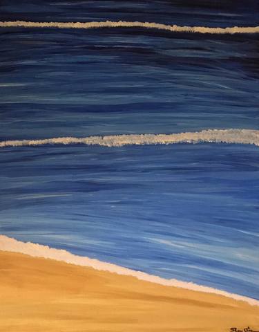 Print of Abstract Seascape Paintings by Forest Arts