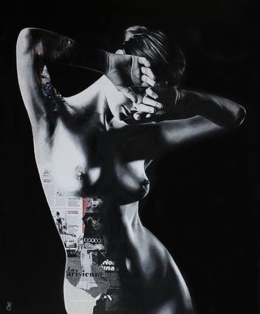 Original Figurative Nude Paintings by Alessandra Pagliuca