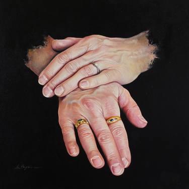 Original Figurative Family Paintings by Alessandra Pagliuca