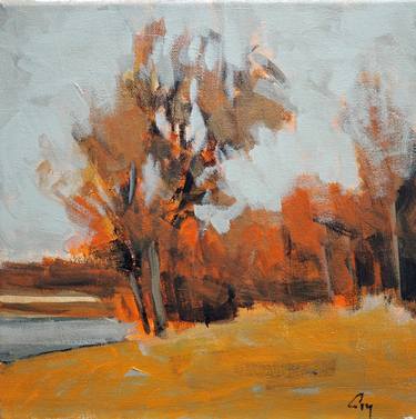 Original Impressionism Landscape Paintings by Robert P Roy