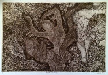 Original Figurative Culture Printmaking by Megan Harmer