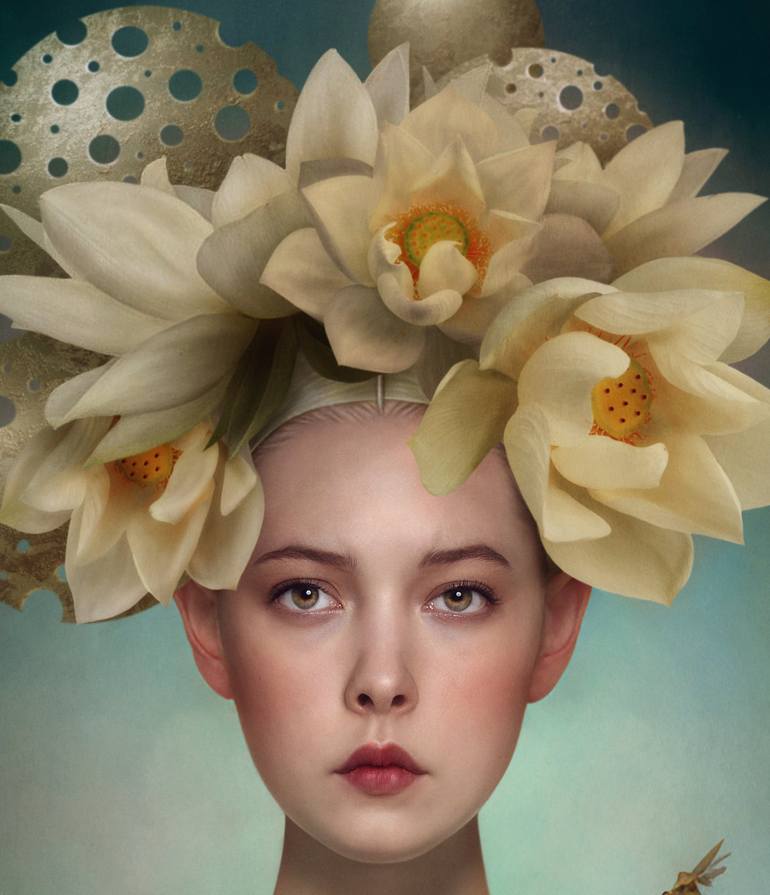 Original Art Deco Portrait Photography by Svetlana Melik-Nubarova