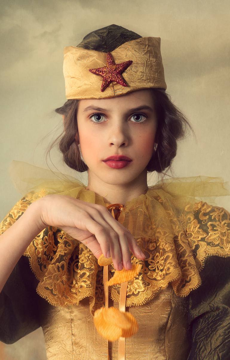 Original Art Deco Portrait Photography by Svetlana Melik-Nubarova