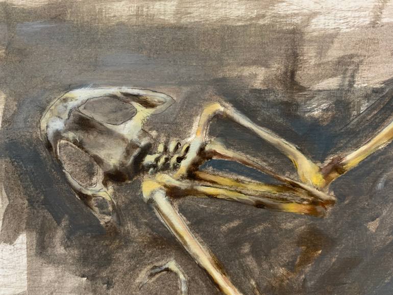 Original Contemporary Animal Painting by Frank Verbrugge