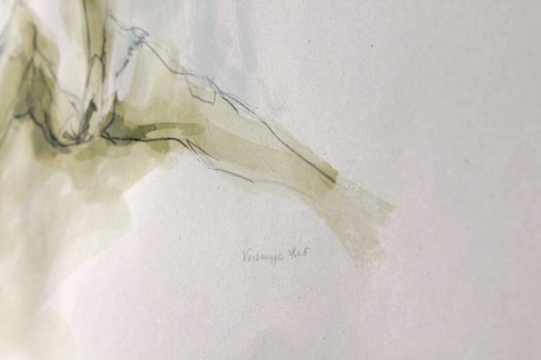 Original Figurative Women Painting by Frank Verbrugge