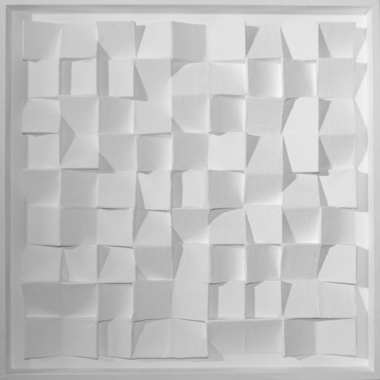 Original Minimalism Abstract Sculpture by Jan Hendriks
