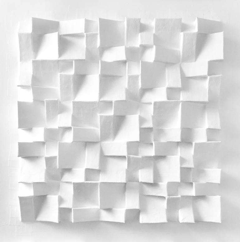 Original Minimalism Abstract Sculpture by Jan Hendriks