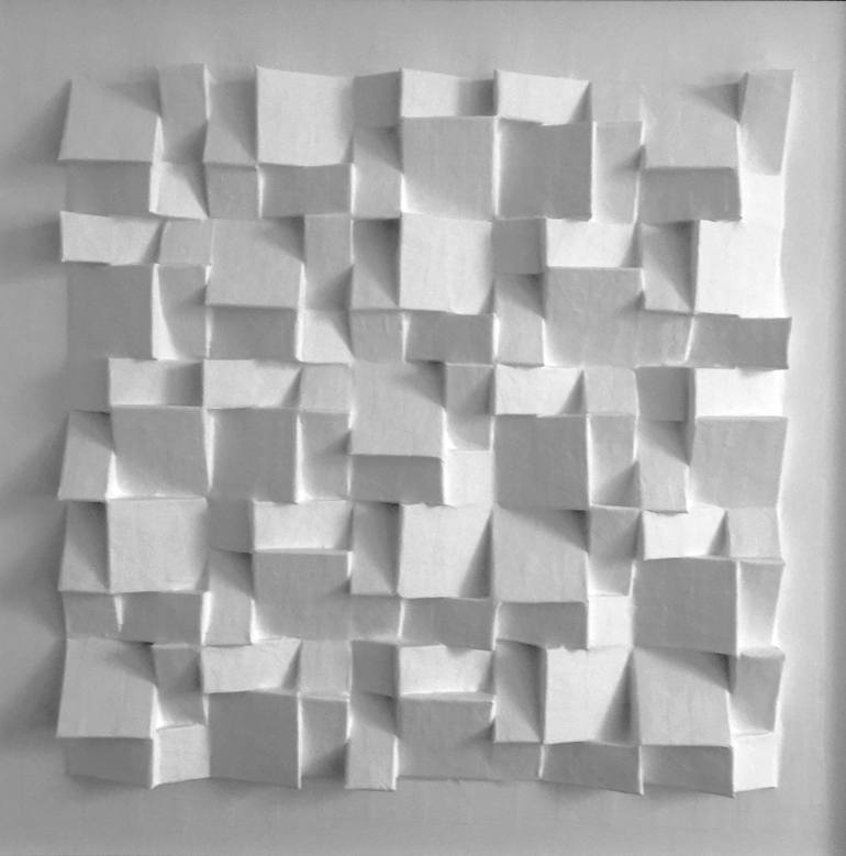 Original Minimalism Abstract Sculpture by Jan Hendriks