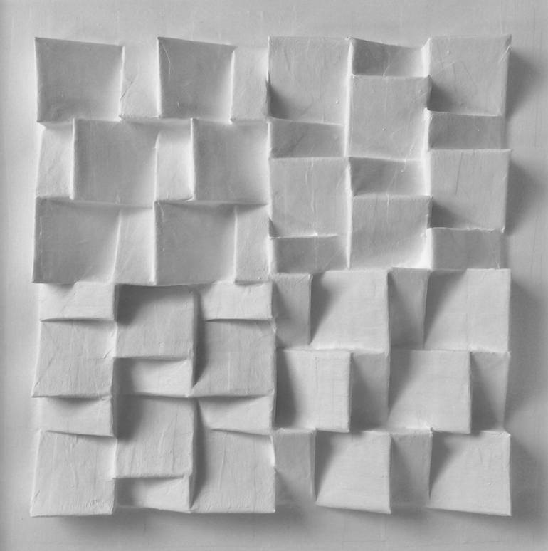 Original Minimalism Abstract Sculpture by Jan Hendriks