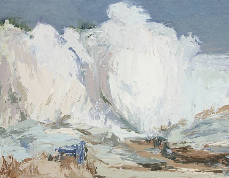 Original Abstract Expressionism Abstract Painting by Gulderen Depas