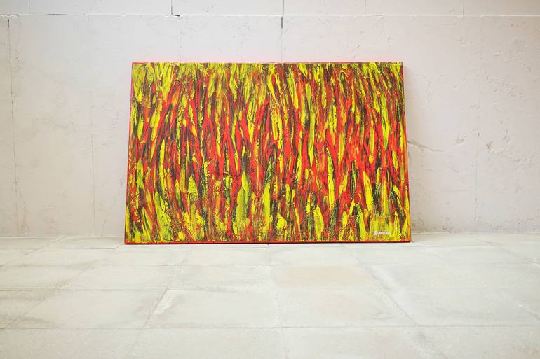 Original Abstract Painting by Pour Ford