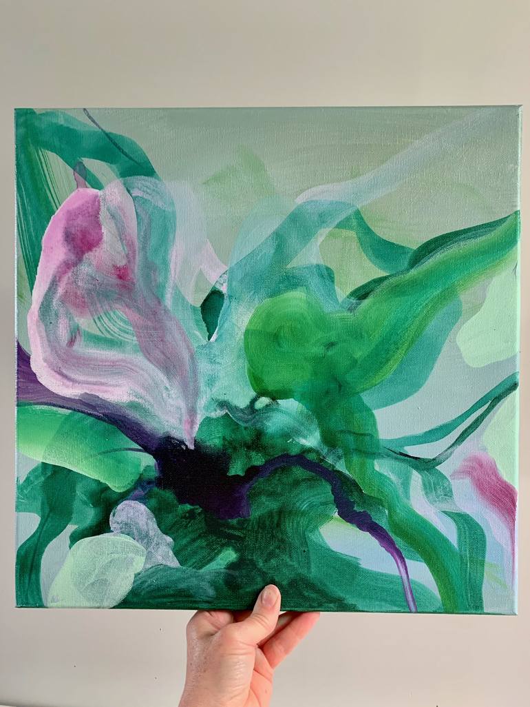 Original Floral Painting by Synnöve Seidman