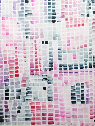 Print of Abstract Geometric Paintings by Synnöve Seidman