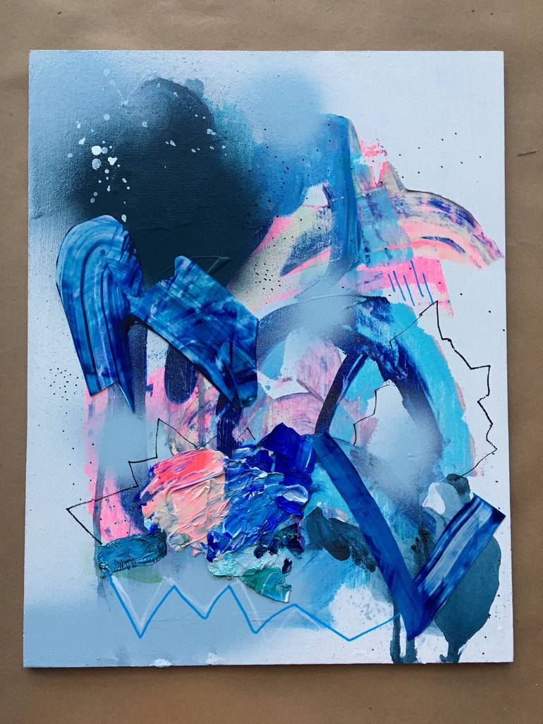 Original Abstract Painting by Synnöve Seidman