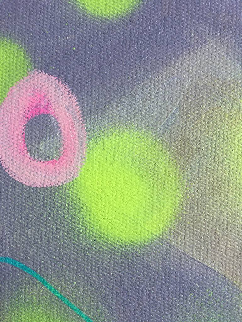 Original Abstract Expressionism Abstract Painting by Synnove Seidman