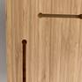 Back of bamboo panel