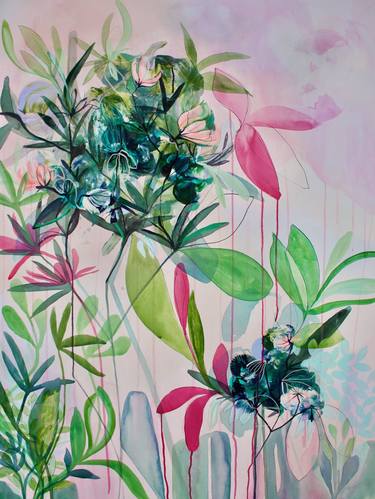 Original Floral Paintings by Synnöve Seidman