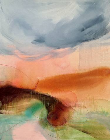 Saatchi Art Artist Synnöve Seidman; Paintings, “Rain Coming” #art